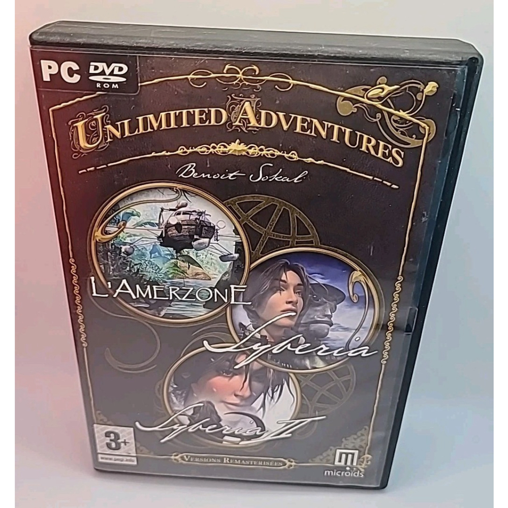 Unlimited Adventures : L'Amerzone Syberia & Syberia II 2 PC DVD With Making Of